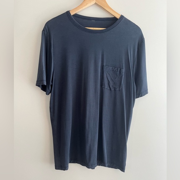 Vuori Mens Linear Tech Tee Ink L - Picture 5 of 12